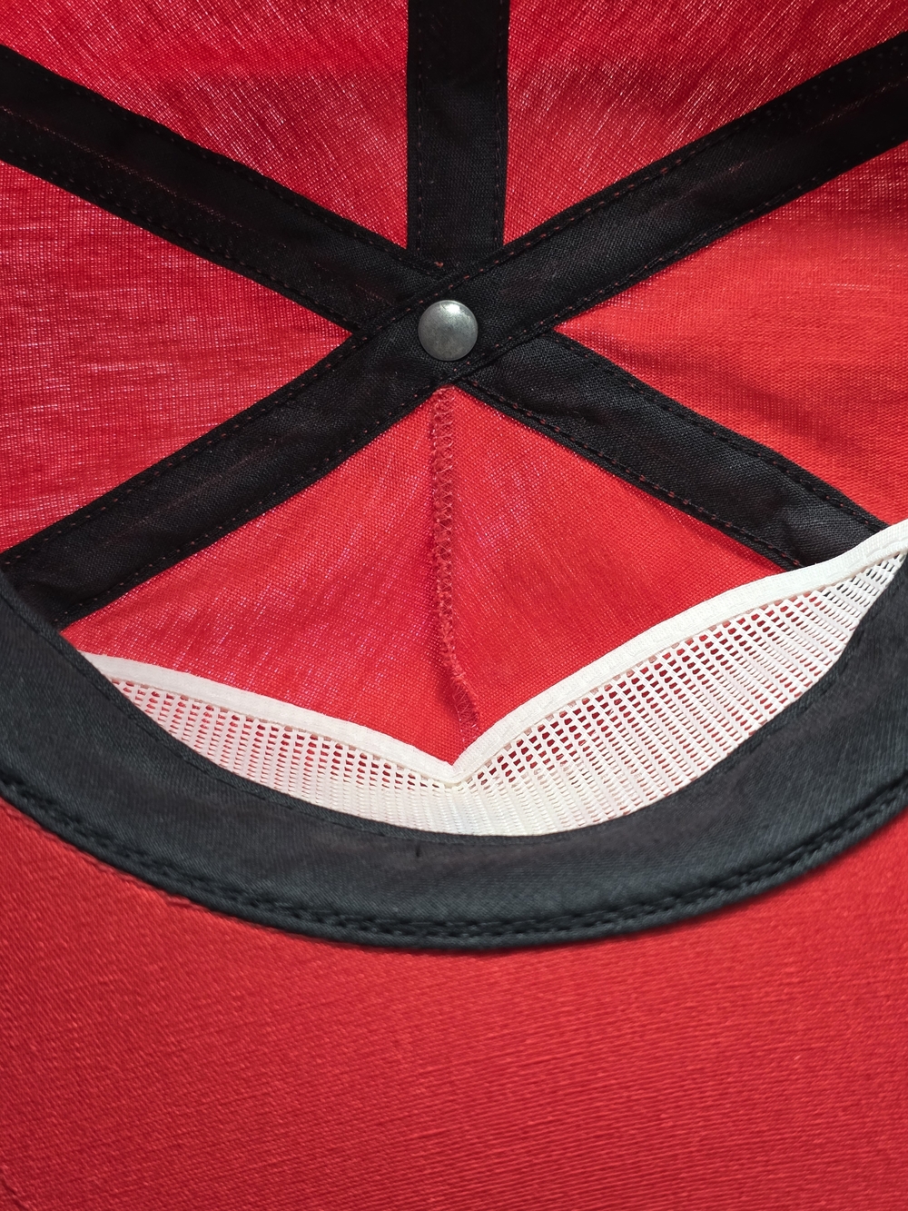 Red Nautical Rope Cap - Picture 5 of 5